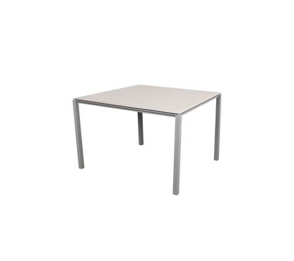 Cane-line Pure spisebord 100×100 cm