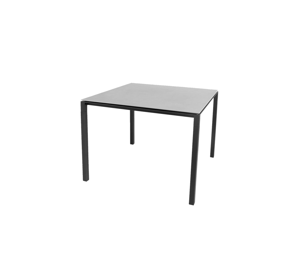 Cane-line Pure spisebord 100×100 cm