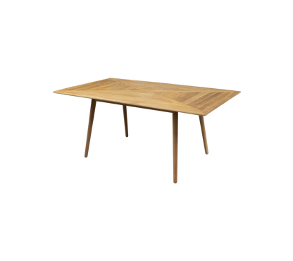 Cane-line Define spisebord 180×100 cm, teak. Velg bordplate