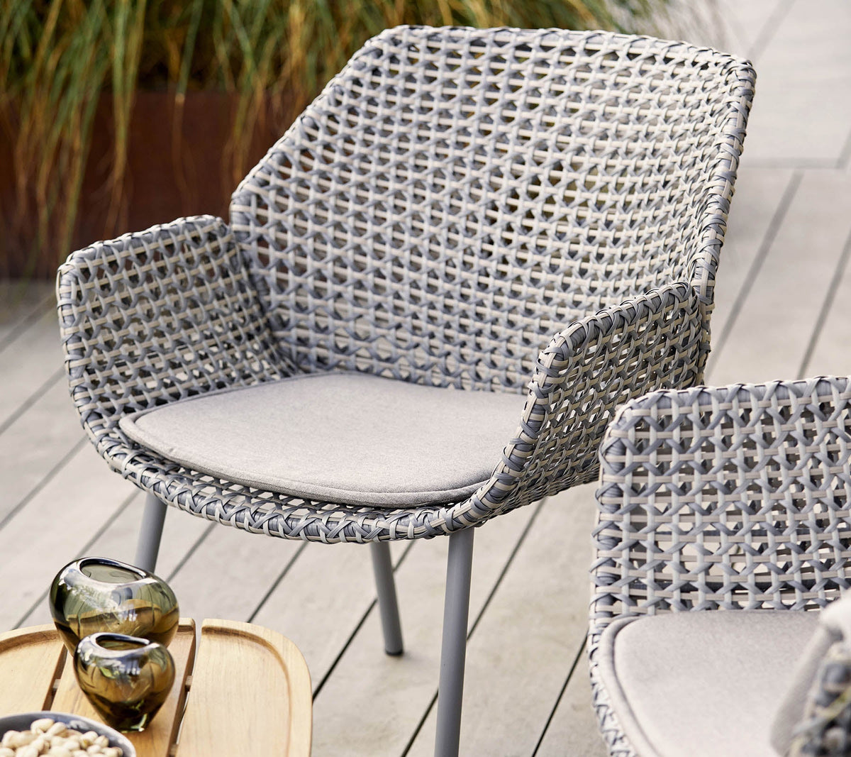 Cane-line Vibe loungestol. Velg farge og pute