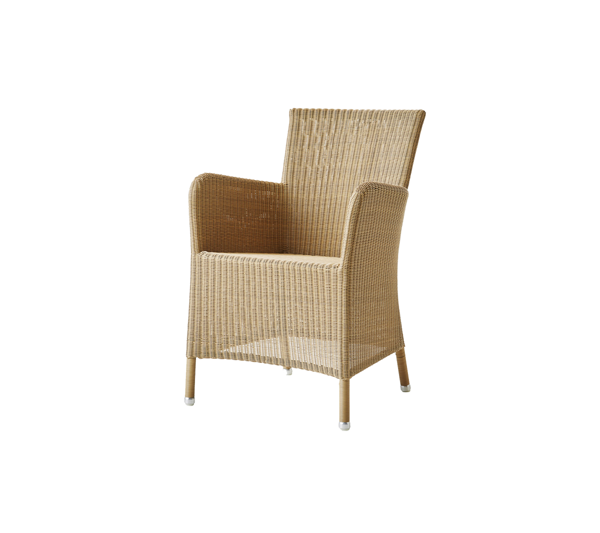 Cane-line Hampsted stol – Natural, small round Weave / Uten setepute