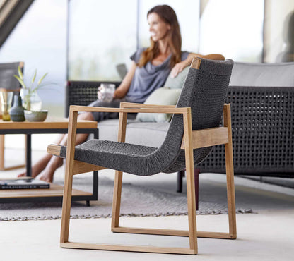 Cane-line Endless loungestol – miljøbilde