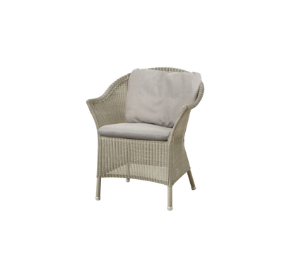 Cane-line Lansing stol – Taupe, small round Weave / Sand, Natté / Sand, Natté