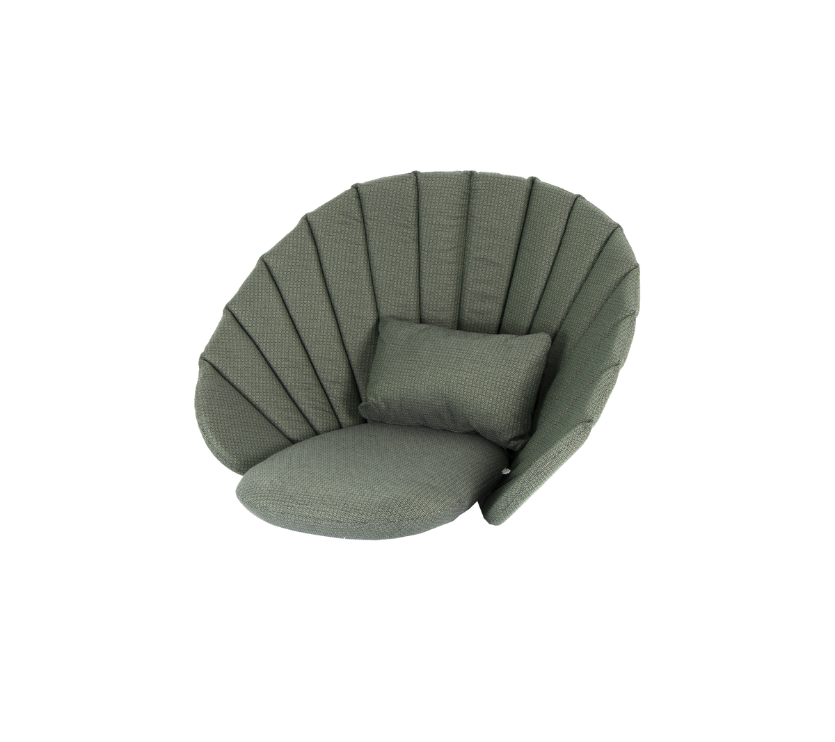 Cane-line Peacock loungestol/gyngestol putesett