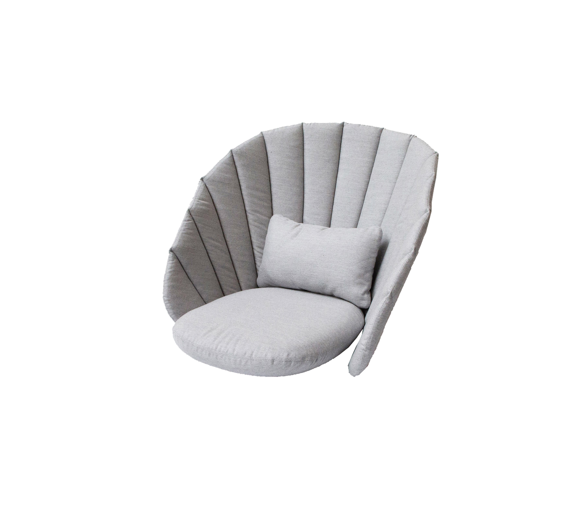 Cane-line Peacock loungestol/gyngestol putesett