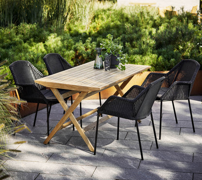 Cane-line Flip klappbord stor 140×80 cm – miljøbilde