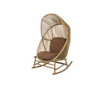 Cane-line Hive gyngestol, teak. Velg farge og putesett