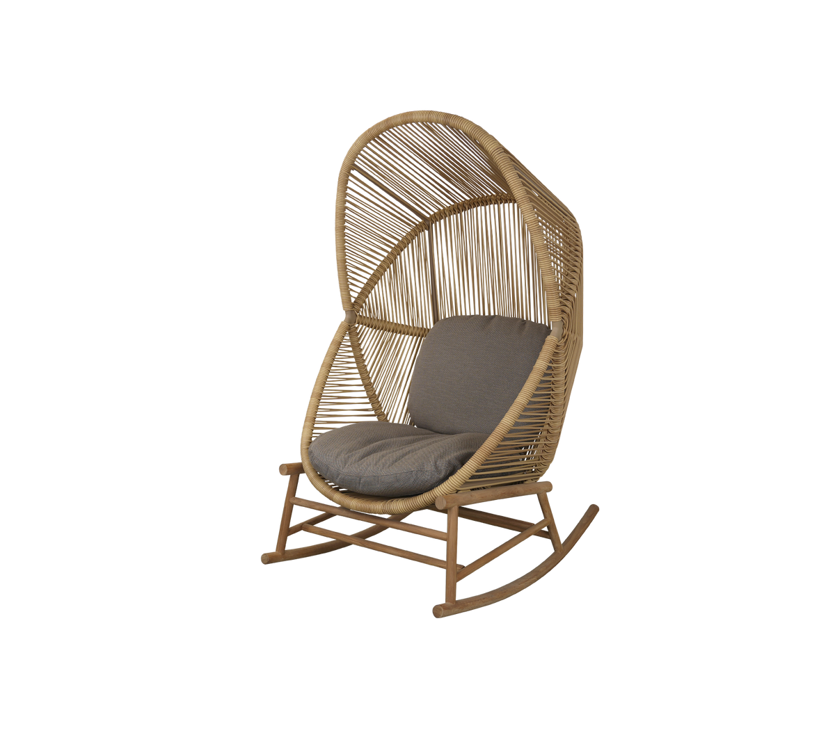 Cane-line Hive gyngestol, teak. Velg farge og putesett