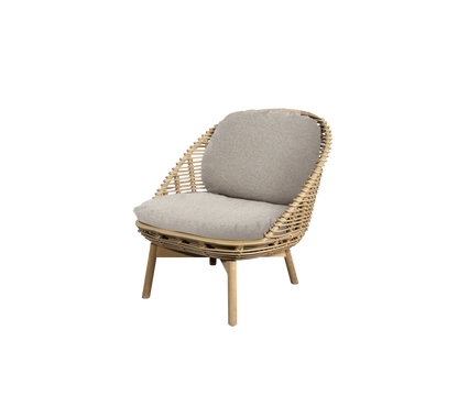 Cane-line Hive loungestol, teak. Velg putesett