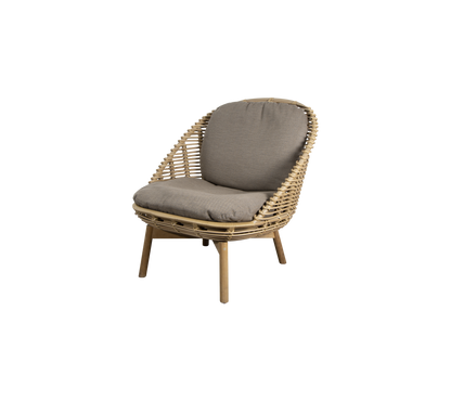 Cane-line Hive loungestol, teak. Velg putesett