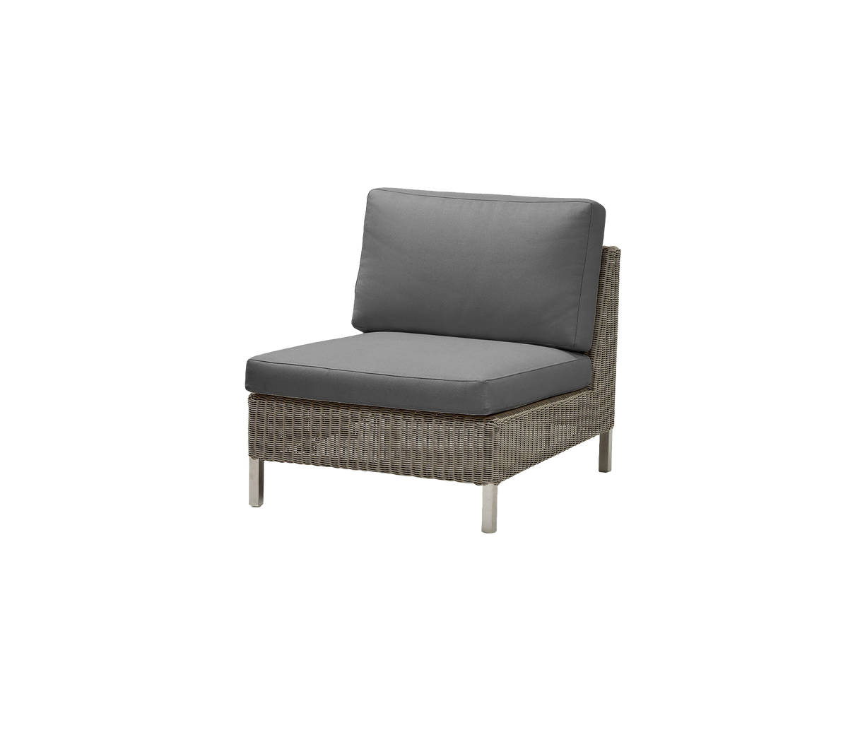 Cane-line Connect enkeltmodul, taupe. Velg putefarge