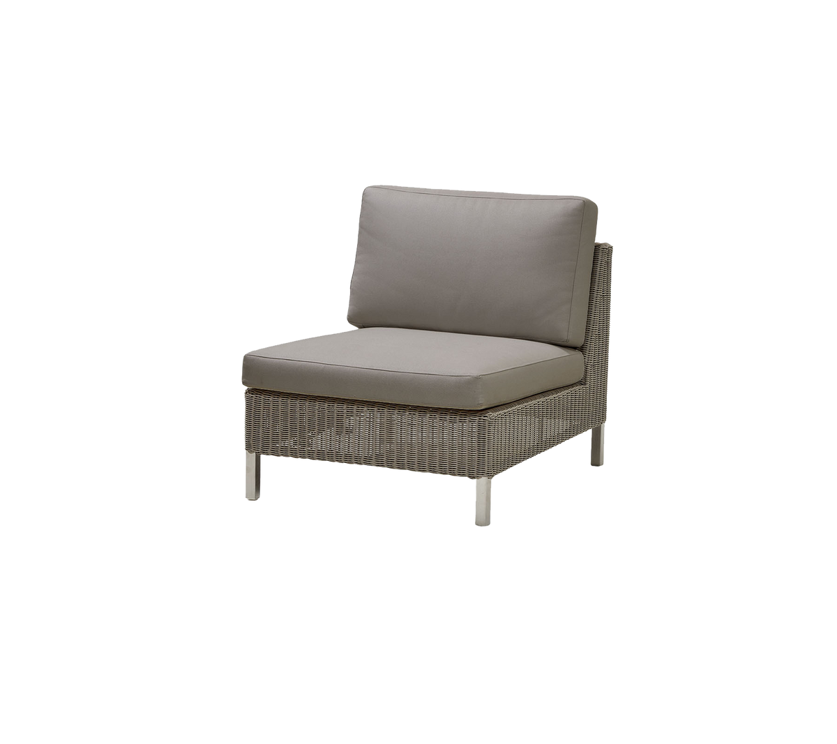 Cane-line Connect enkeltmodul, taupe. Velg putefarge