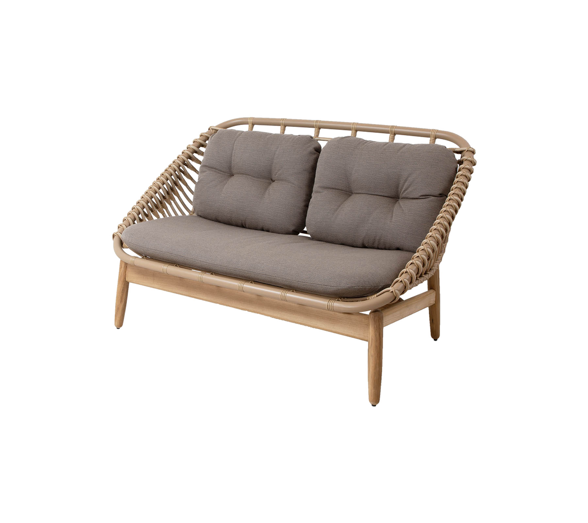 Cane-line Strington 2-seter sofa, teak. Velg utførelse