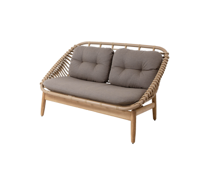 Cane-line Strington 2-seter sofa, teak. Velg utførelse