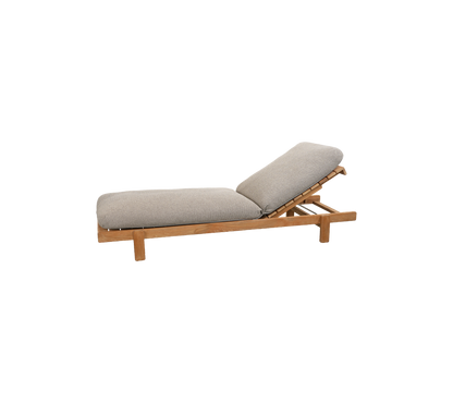 Cane-line Vista solseng, teak. Velg pute