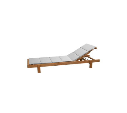 Cane-line Vista solseng, teak. Velg pute