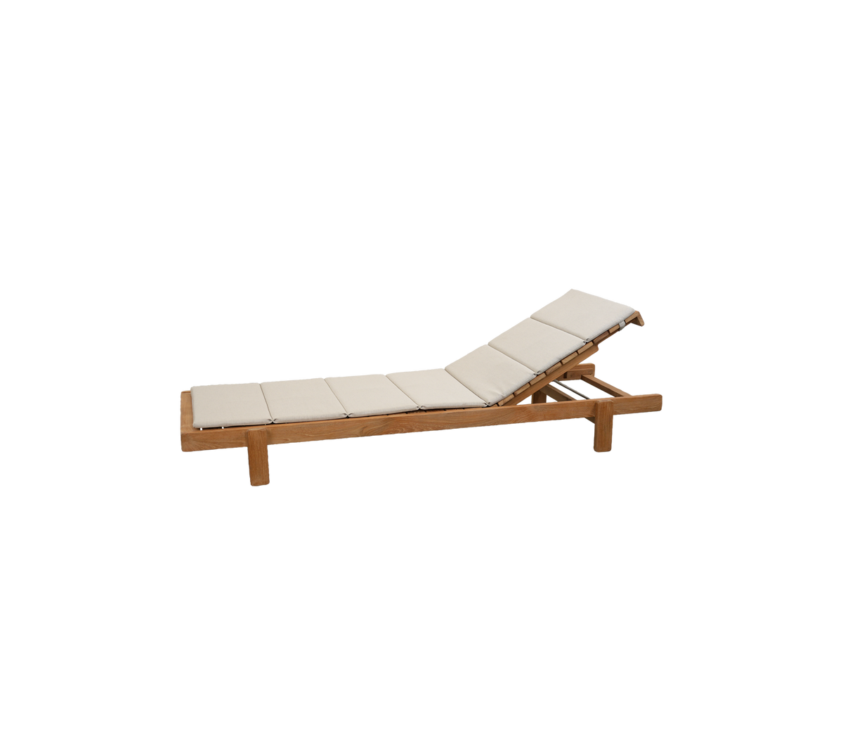 Cane-line Vista solseng, teak. Velg pute