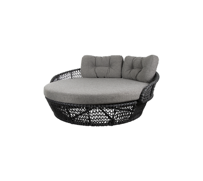 Cane-line Ocean Large daybed, dark grey Soft Rope