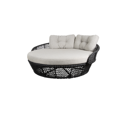 Cane-line Ocean Large daybed, dark grey Soft Rope