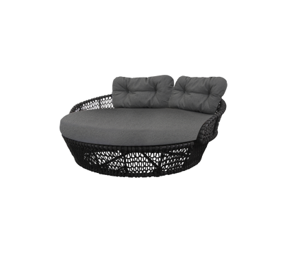 Cane-line Ocean Large daybed, dark grey Soft Rope