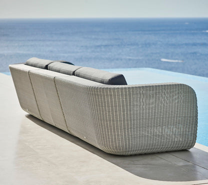 Cane-line Savannah 2-seter sofa høyre modul, Black Weave