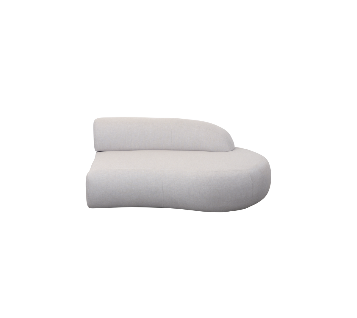 Cane-line Mellow sofamodul venstre m/kort rygg, AirTouch