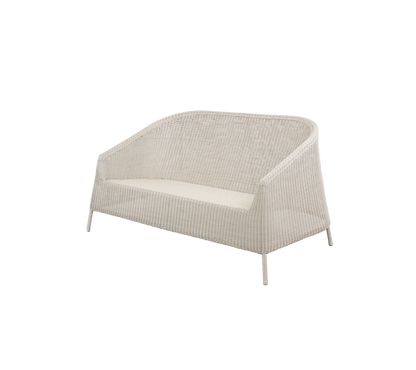 Cane-line Kingston 2-seter sofa – Sand, small round Weave / Uten setepute
