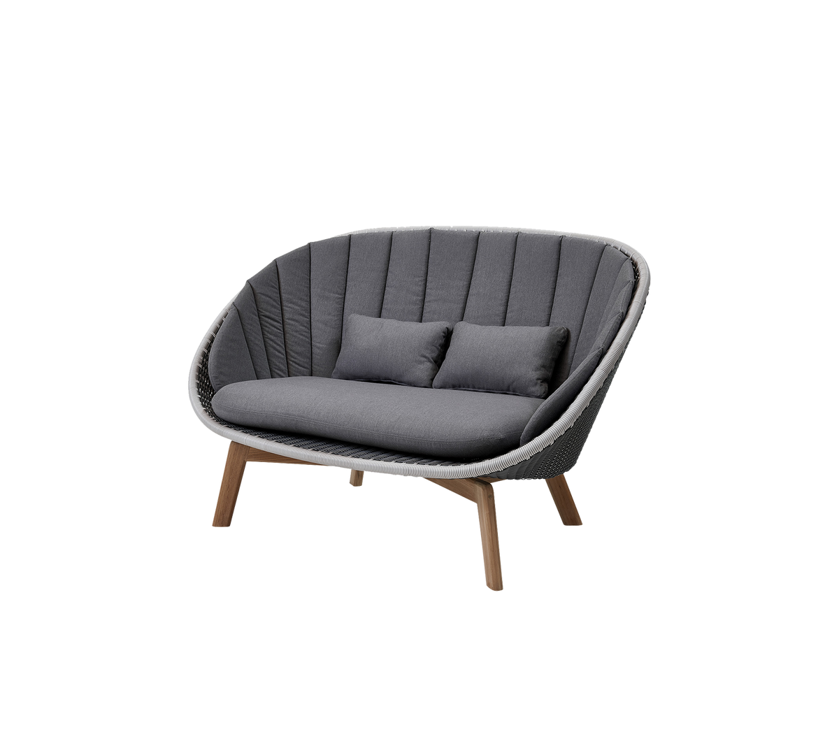 Cane-line Peacock 2-seter sofa, teak