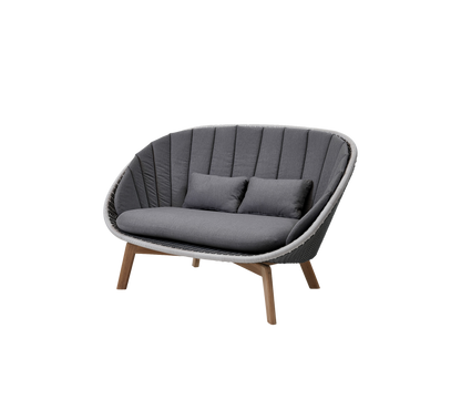Cane-line Peacock 2-seter sofa, teak
