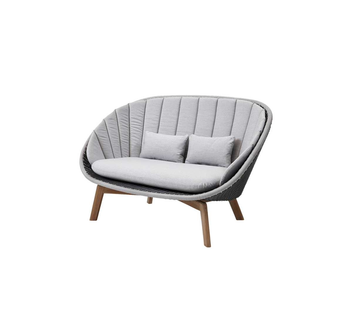 Cane-line Peacock 2-seter sofa, teak