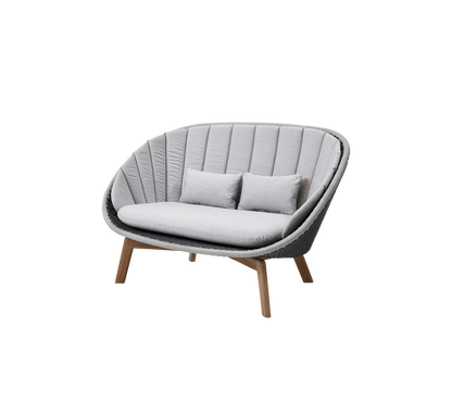 Cane-line Peacock 2-seter sofa, teak