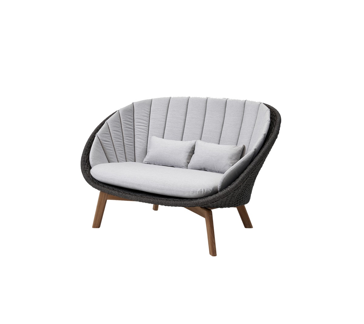 Cane-line Peacock 2-seter sofa, teak