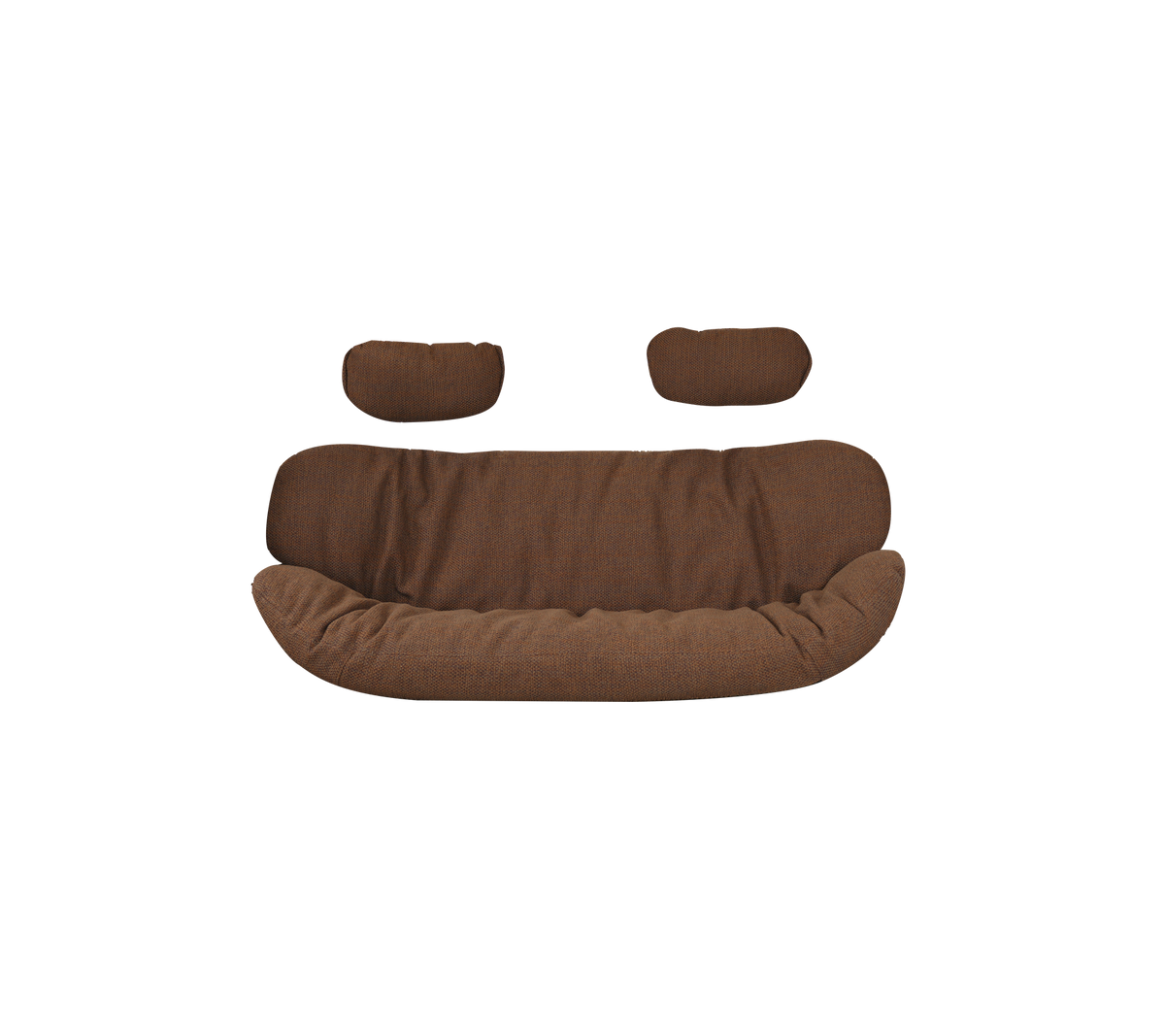 Cane-line Hive putesett til 2-seter sofa, inkl. nakkepute. Velg farge