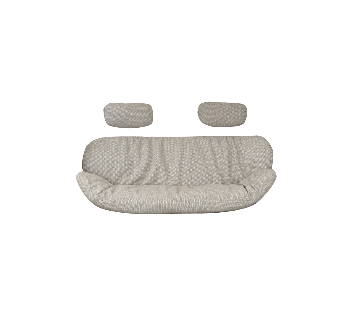 Cane-line Hive putesett til 2-seter sofa, inkl. nakkepute. Velg farge