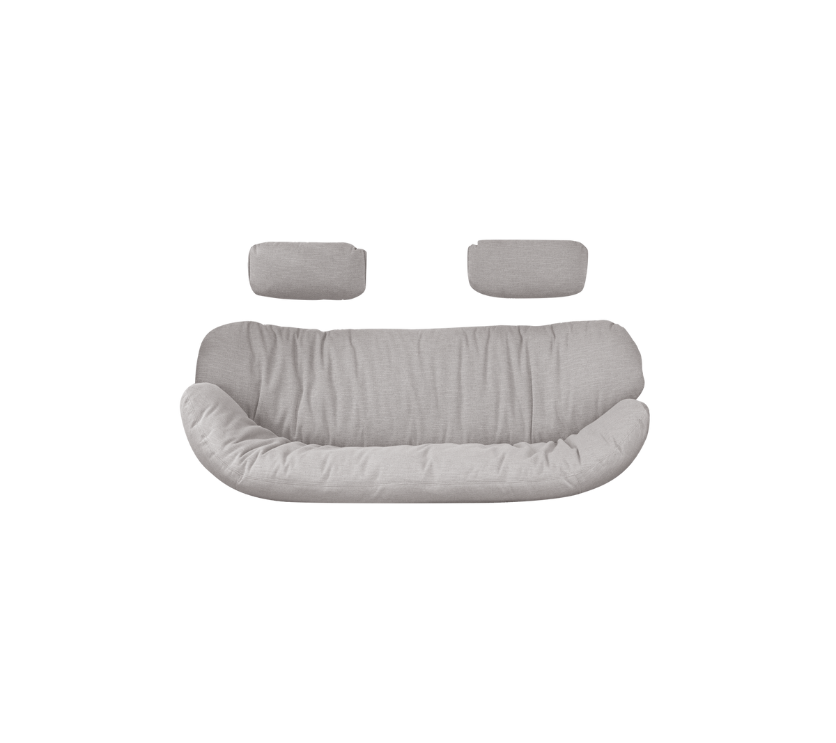 Cane-line Hive putesett til 2-seter sofa, inkl. nakkepute. Velg farge