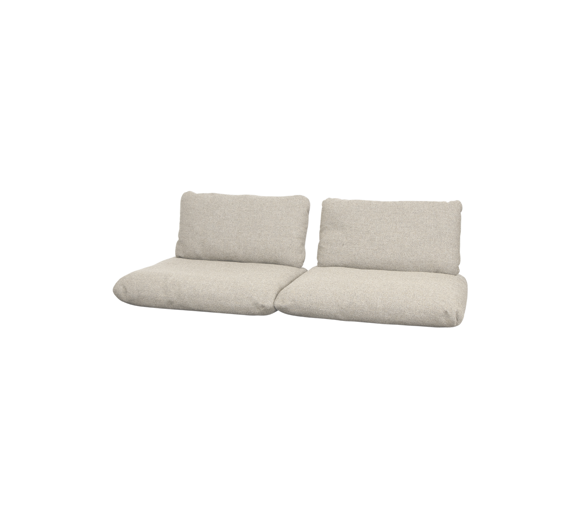 Cane-line Sticks putesett til 2-seter sofa. Velg farge og stoff