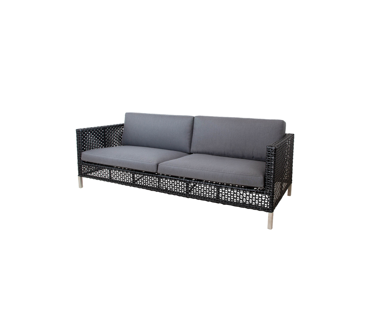 Cane-line Connect 3-seter sofa. Velg farge og putesett