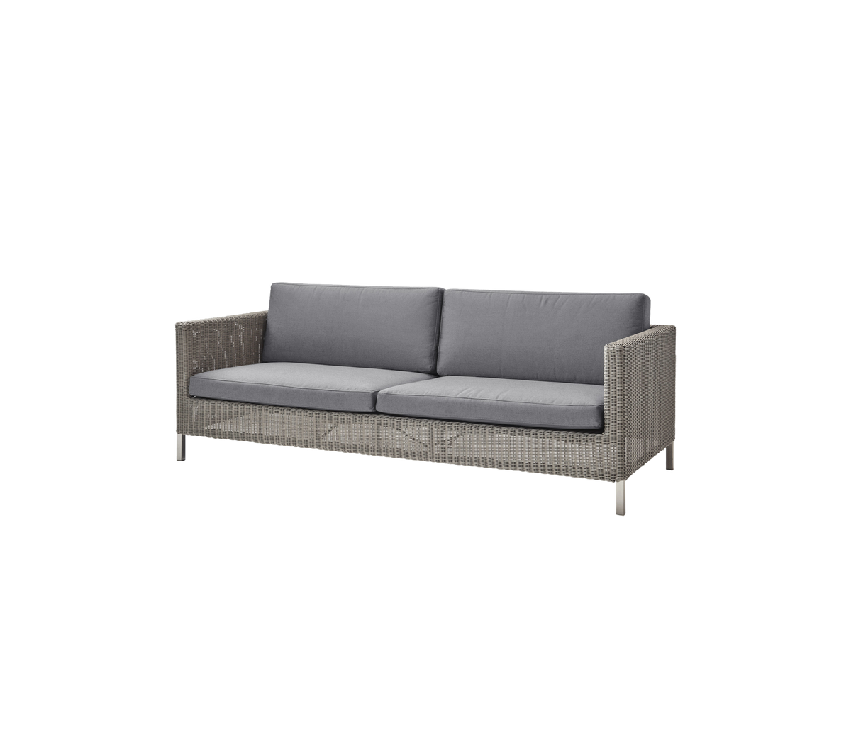 Cane-line Connect 3-seter sofa. Velg farge og putesett