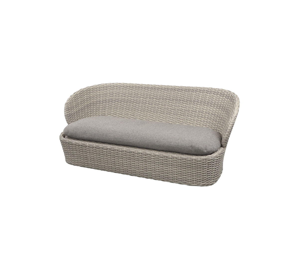 Cane-line Coast 2,5-seter sofa, sand. Velg pute