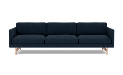 Fredericia Calmo Sofa 250 cm, 3-seter. Velg tekstil og ben.
