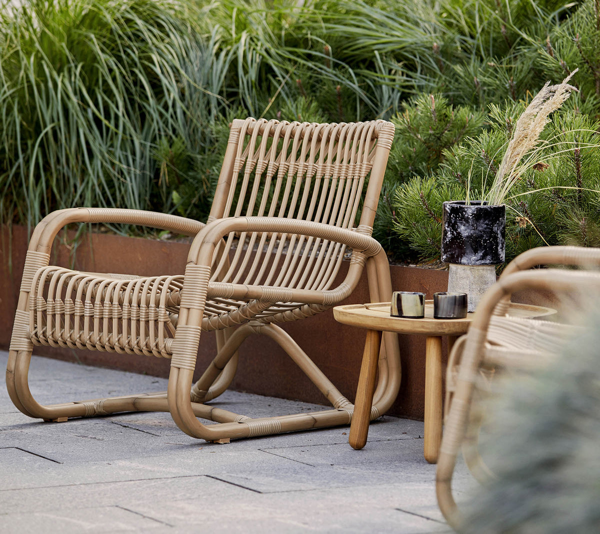 Cane-line Curve loungestol, utendørs. Velg farge