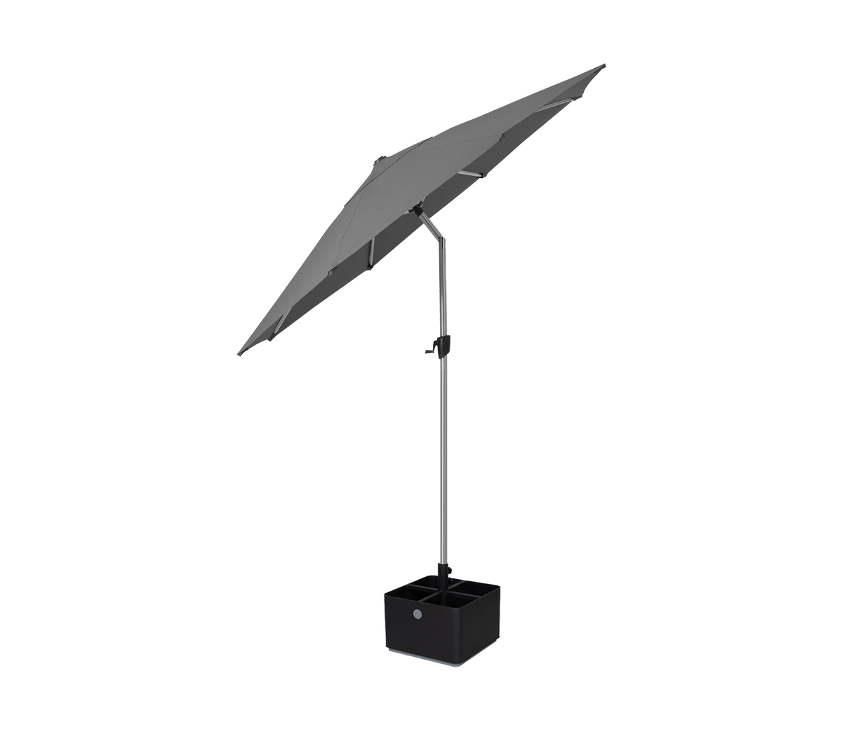 Cane-line Sunshade parasoll med tilt Ø 3 m. Velg utførelse og parasollfot