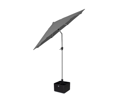 Cane-line Sunshade parasoll med tilt Ø 3 m. Velg utførelse og parasollfot