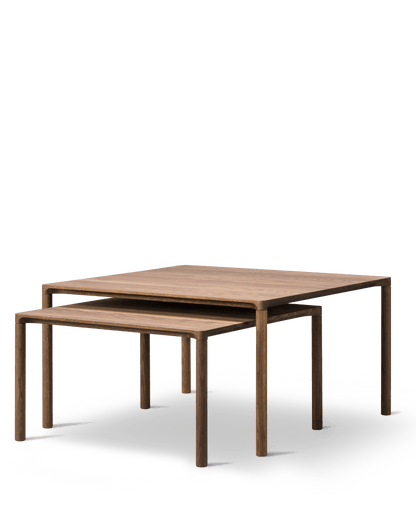 Fredericia Piloti Wood Coffee Table sett med bord. Velg kombinasjon og treverk