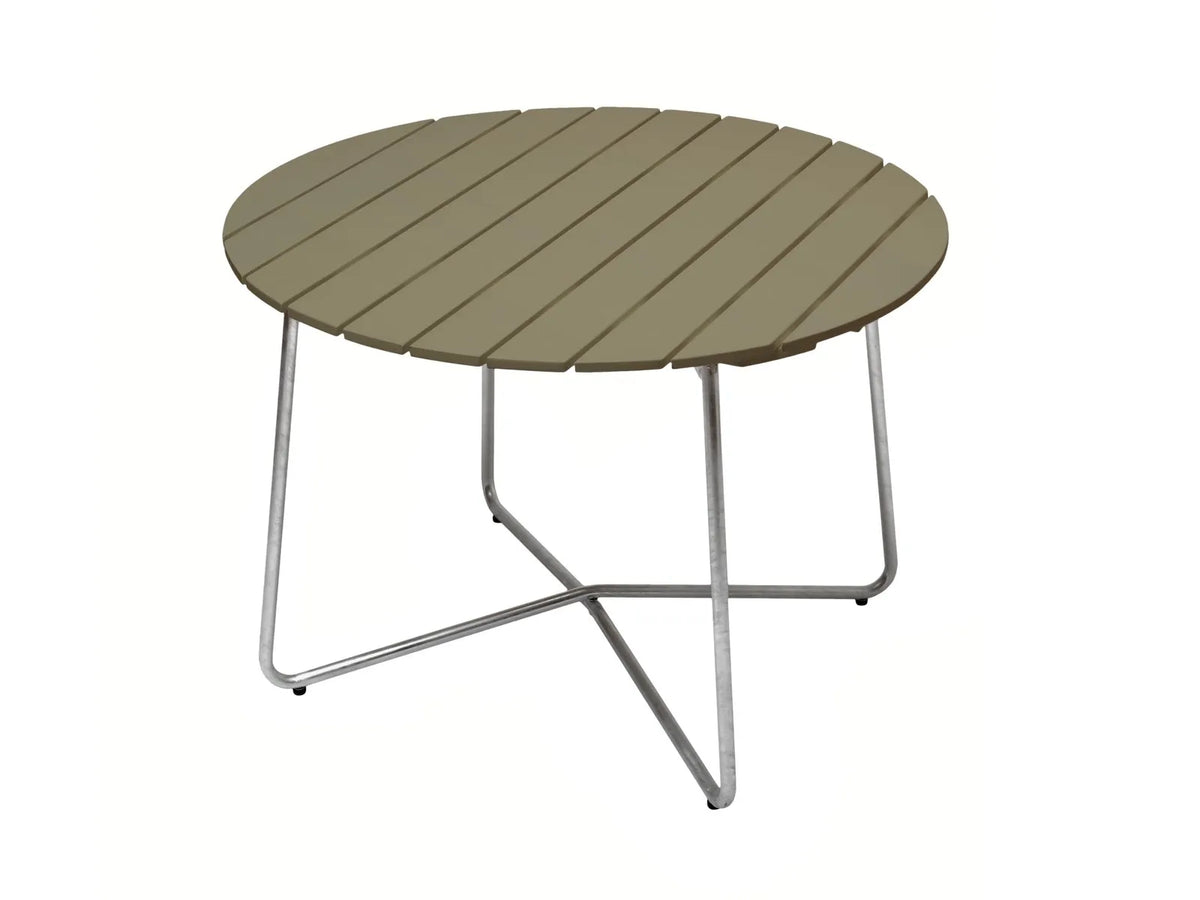 Grythyttan Bord 9A 100 cm rundt spisebord. Velg treverk og understell.