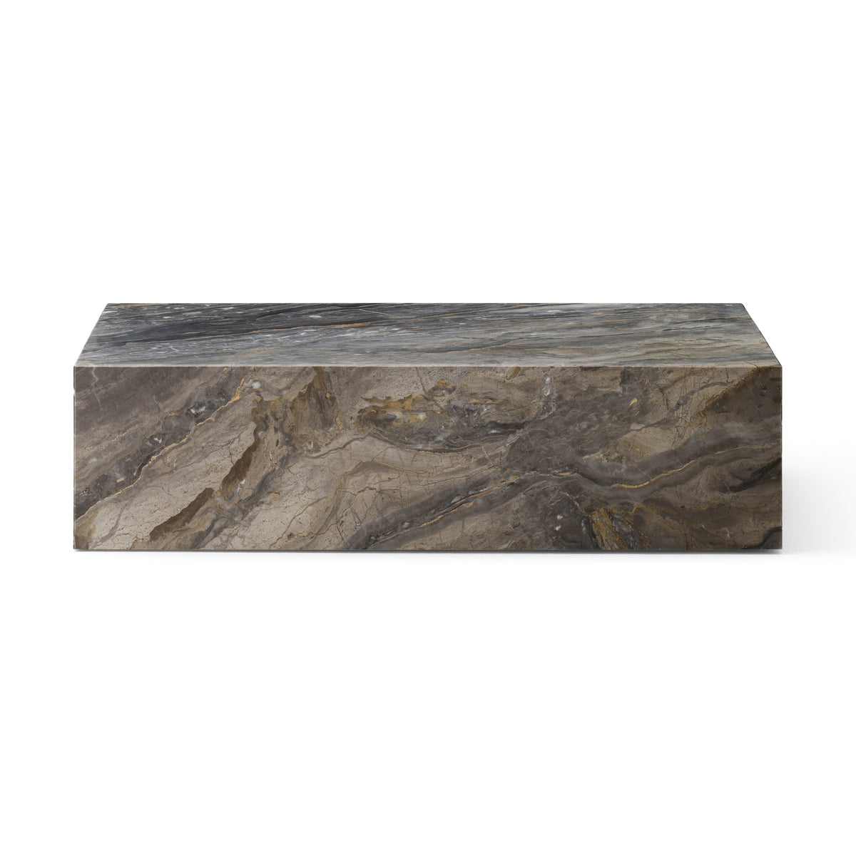 Audo Copenhagen Plinth Low sofabord. Velg stein