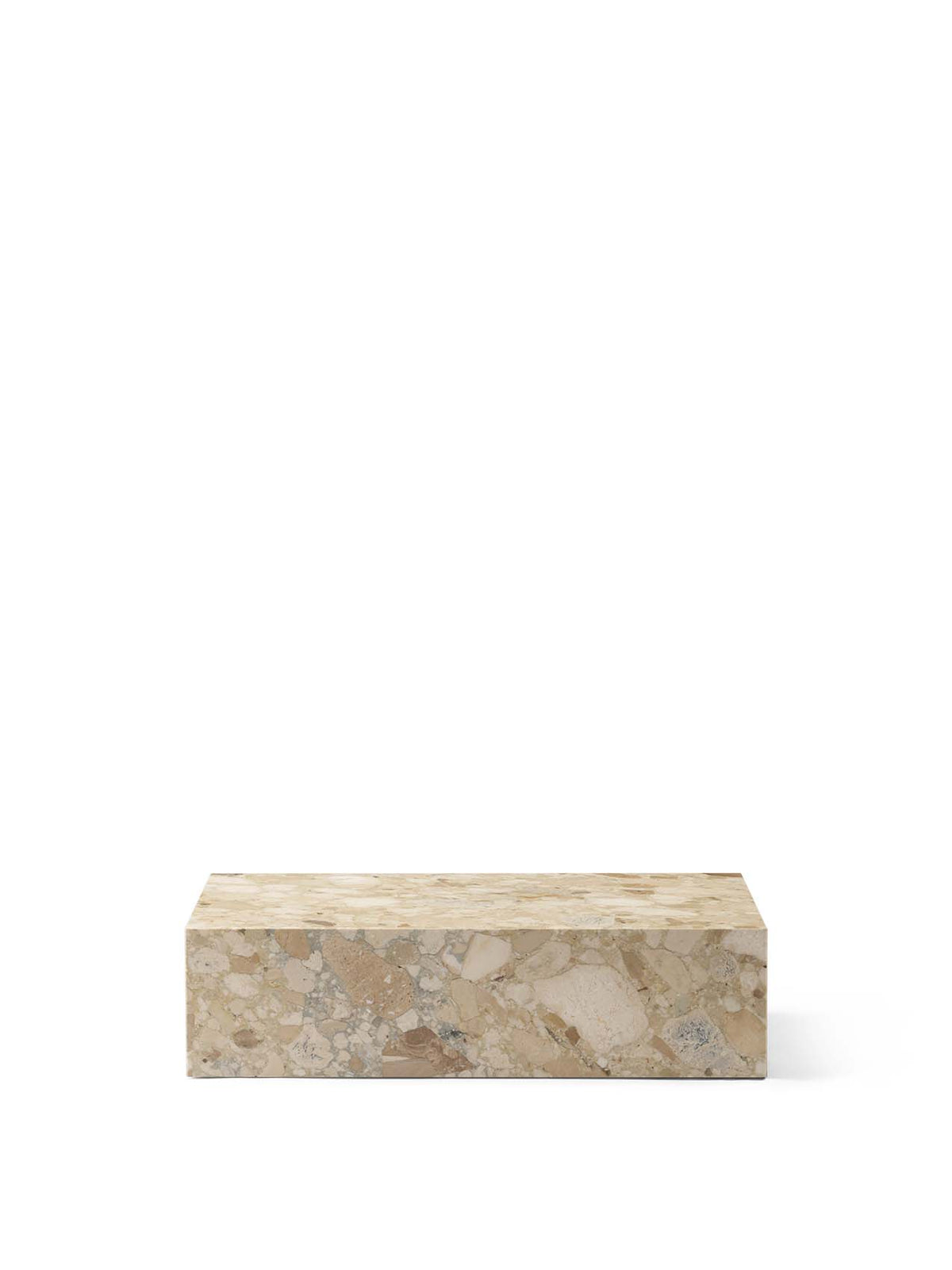 Audo Copenhagen Plinth Low sofabord. Velg stein
