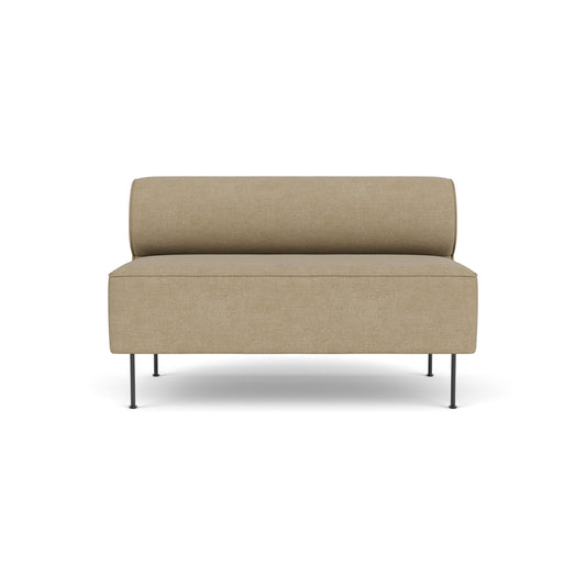 Audo Copenhagen Eave Dining Sofa spisesofa, åpen seksjon 125 cm. Velg tekstil og understell