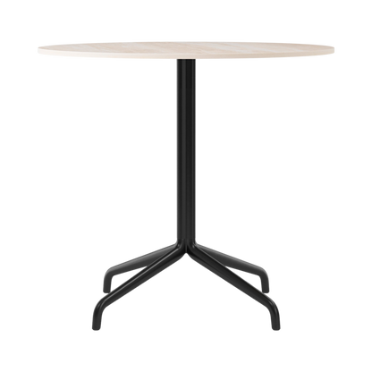 Audo Copenhagen Harbour Column Dining Table spisebord Ø 80 cm. Velg bordplate og understell.