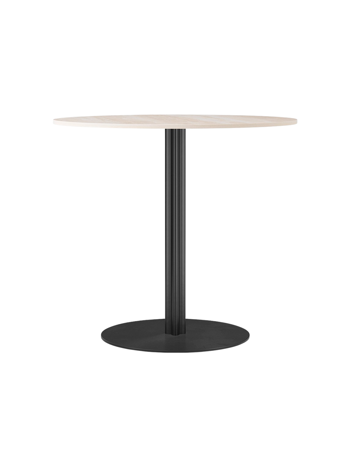 Audo Copenhagen Harbour Column Dining Table spisebord Ø 80 cm. Velg bordplate og understell.